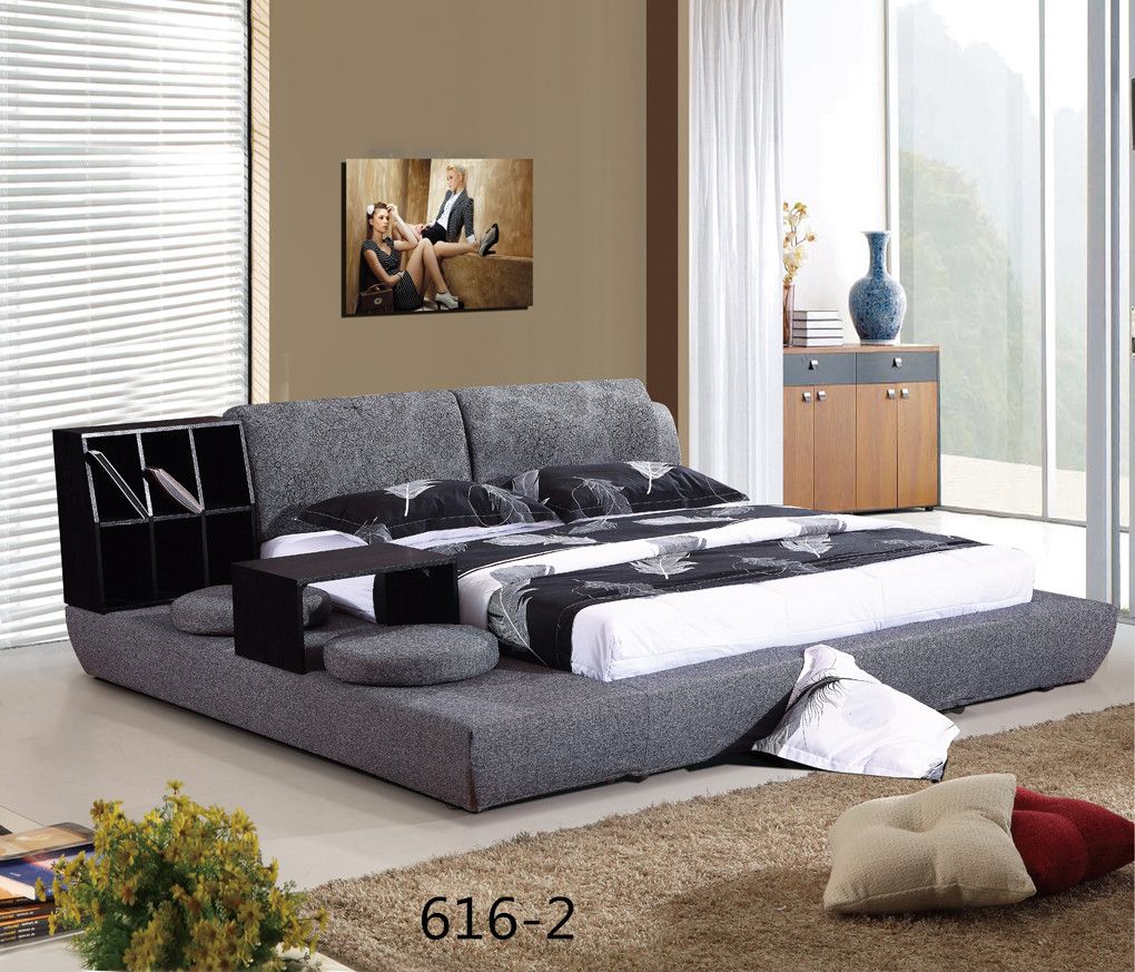 春客林-简约时尚布艺榻榻米床产品介绍