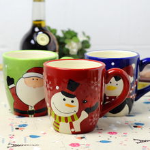 手绘釉下彩跳舞杯 点亮家居的陶瓷艺术与实用美学